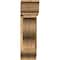 Ekena Millwork Funston Traditional Rough Sawn Bracket w/ Offset Brace, Western Red Cedar, 8"W x 28"D x 28"H BKT0806X28X28FST01RWR - alternate 3